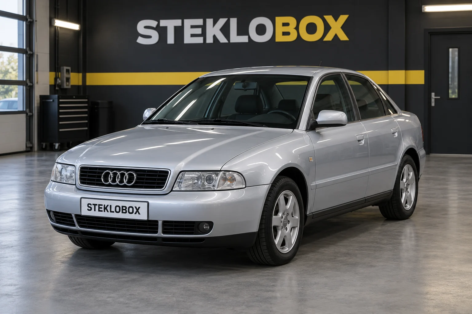 Audi A4 I (B5) в установочном центре STEKLOBOX