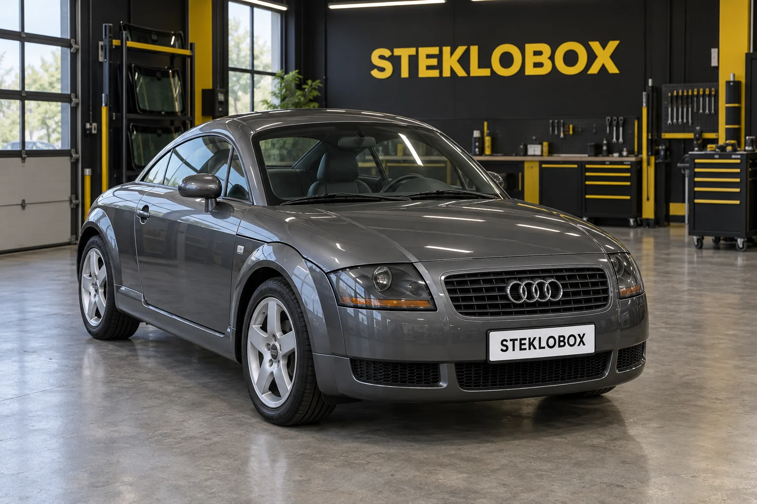 Audi TT I (8N) в установочном центре STEKLOBOX