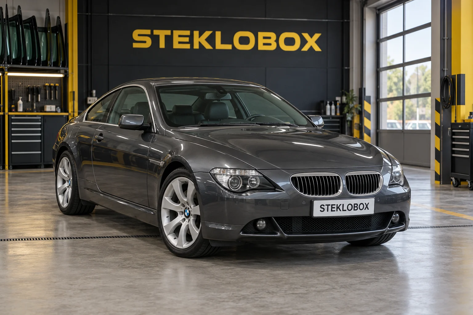 BMW 6-Series E63/E64 в установочном центре STEKLOBOX