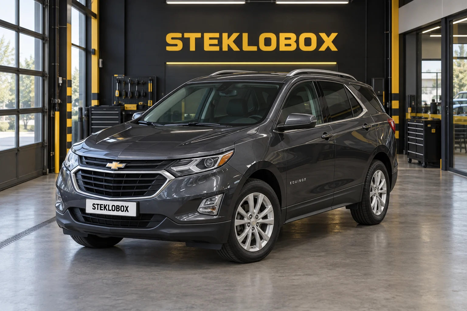 Chevrolet Equinox III в установочном центре STEKLOBOX