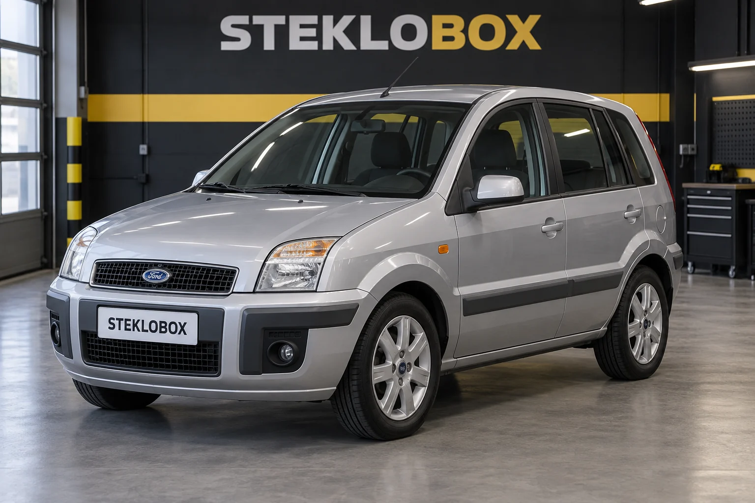 Ford Fusion I в установочном центре STEKLOBOX