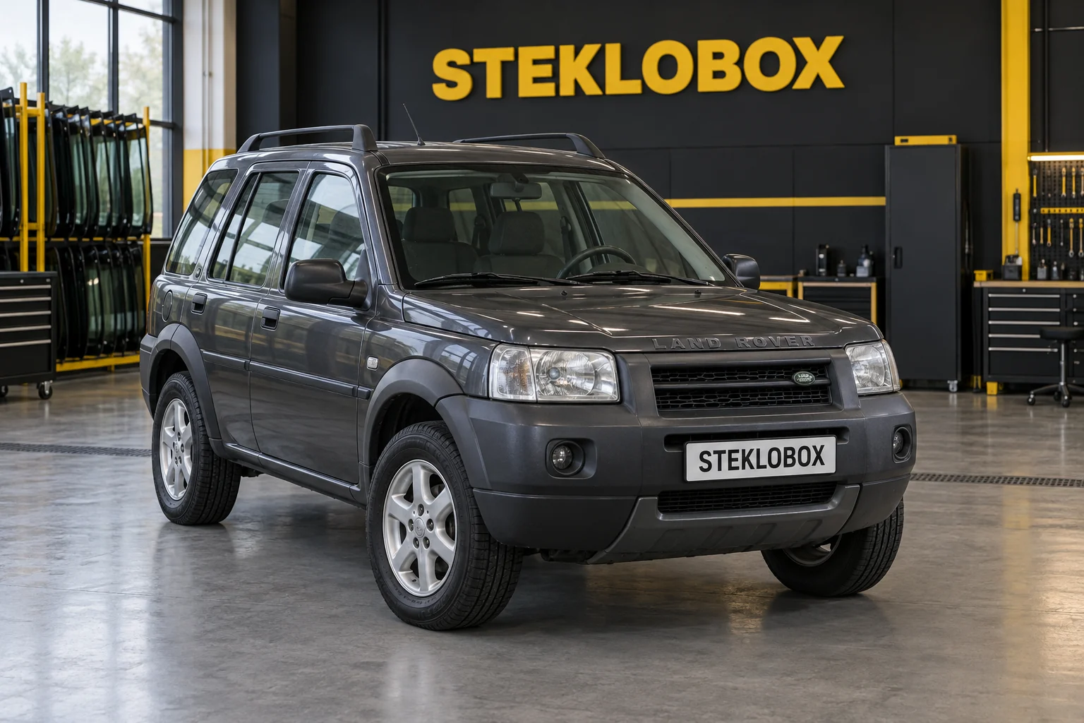 Land Rover Freelander I в установочном центре STEKLOBOX