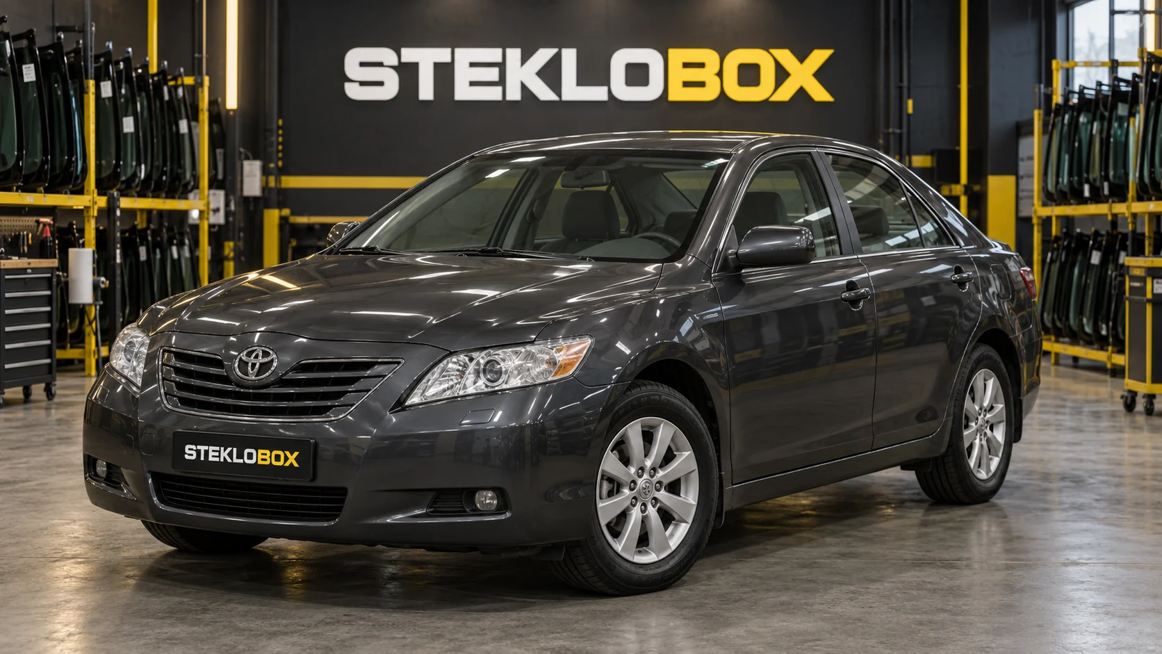 Toyota Camry XV40 в установочном центре STEKLOBOX