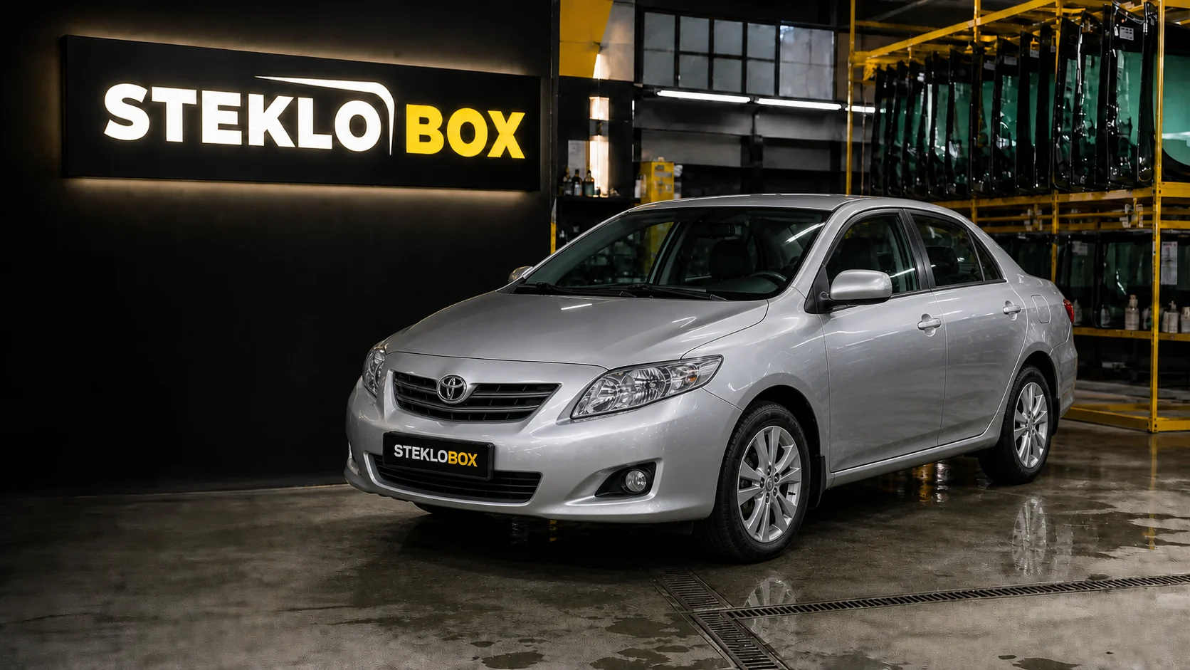 Toyota Corolla X в установочном центре STEKLOBOX