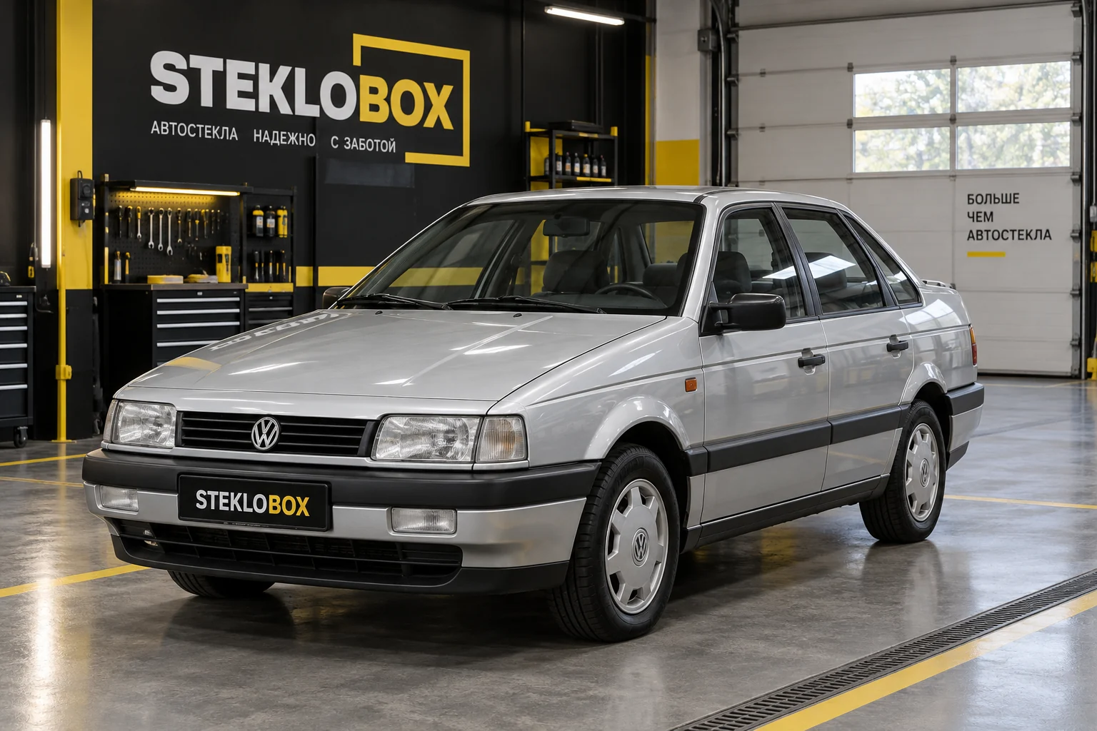 Volkswagen Passat B3/B4 в установочном центре STEKLOBOX