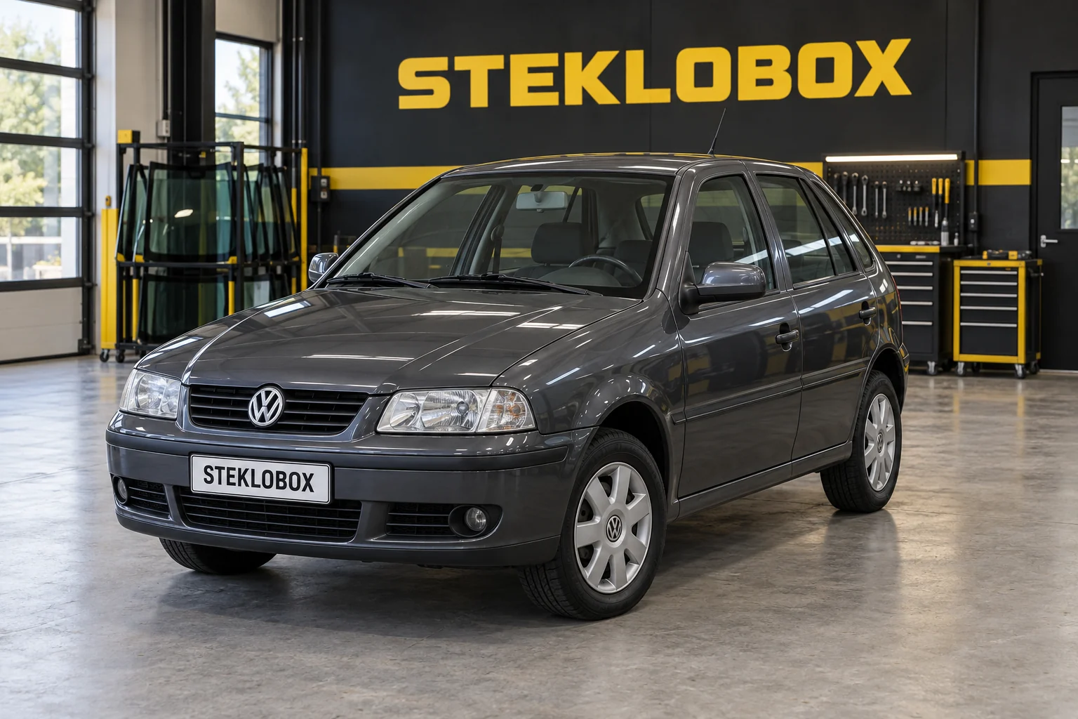 Volkswagen Pointer в установочном центре STEKLOBOX