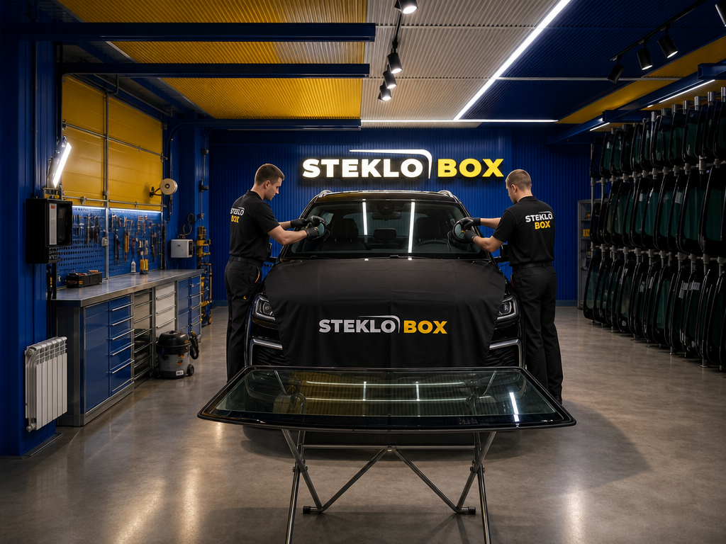 Рабочая зона центра STEKLOBOX Алтуфьево