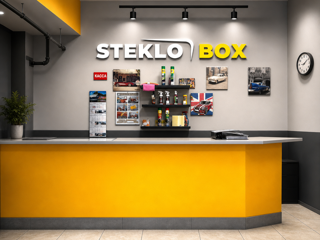 Стойка приёма STEKLOBOX Бутово