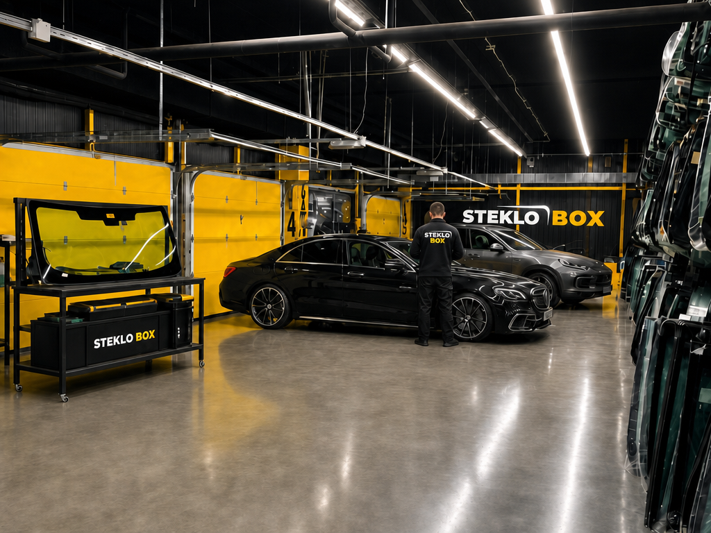Рабочая зона центра STEKLOBOX Царицыно