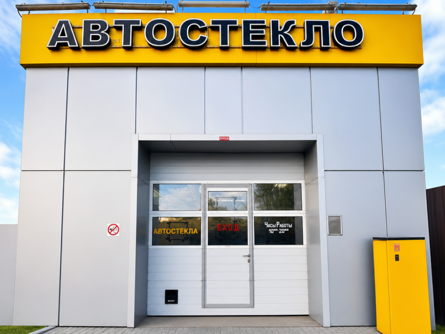 Фасад STEKLOBOX Выхино