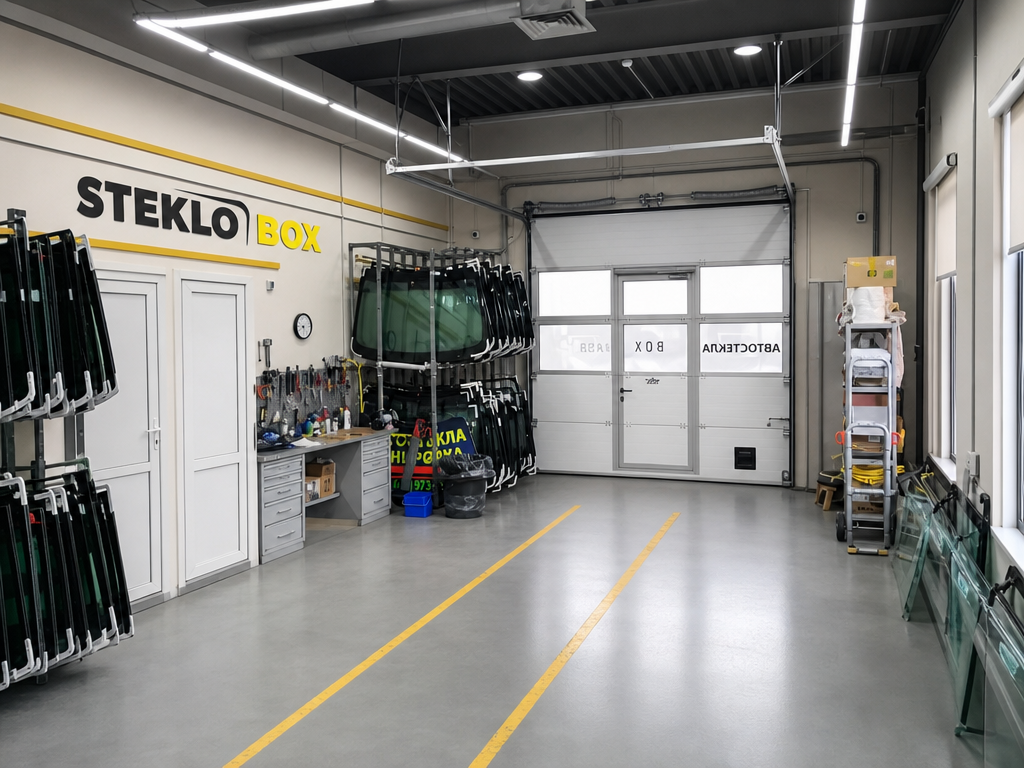 Рабочая зона центра STEKLOBOX Выхино